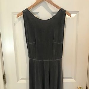 Brandy Melville Gray Mini Dress with Side Cutouts